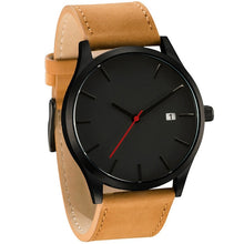 Load image into Gallery viewer, Men's Watch Sports Minimalistic Watches For Men Wrist Watches Leather Clock Relojes erkek kol saati relogio masculino Watch Men